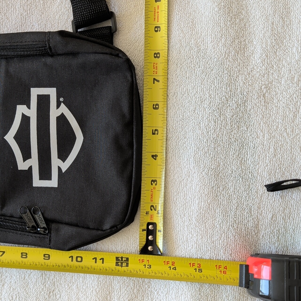 Harley Davidson Black Sling Bag - Picture 3 of 9